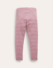 Fun Leggings - Formica Pink/Ivory Stripe