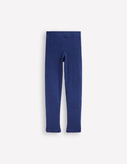 Ribbed Leggings - Starboard Blue