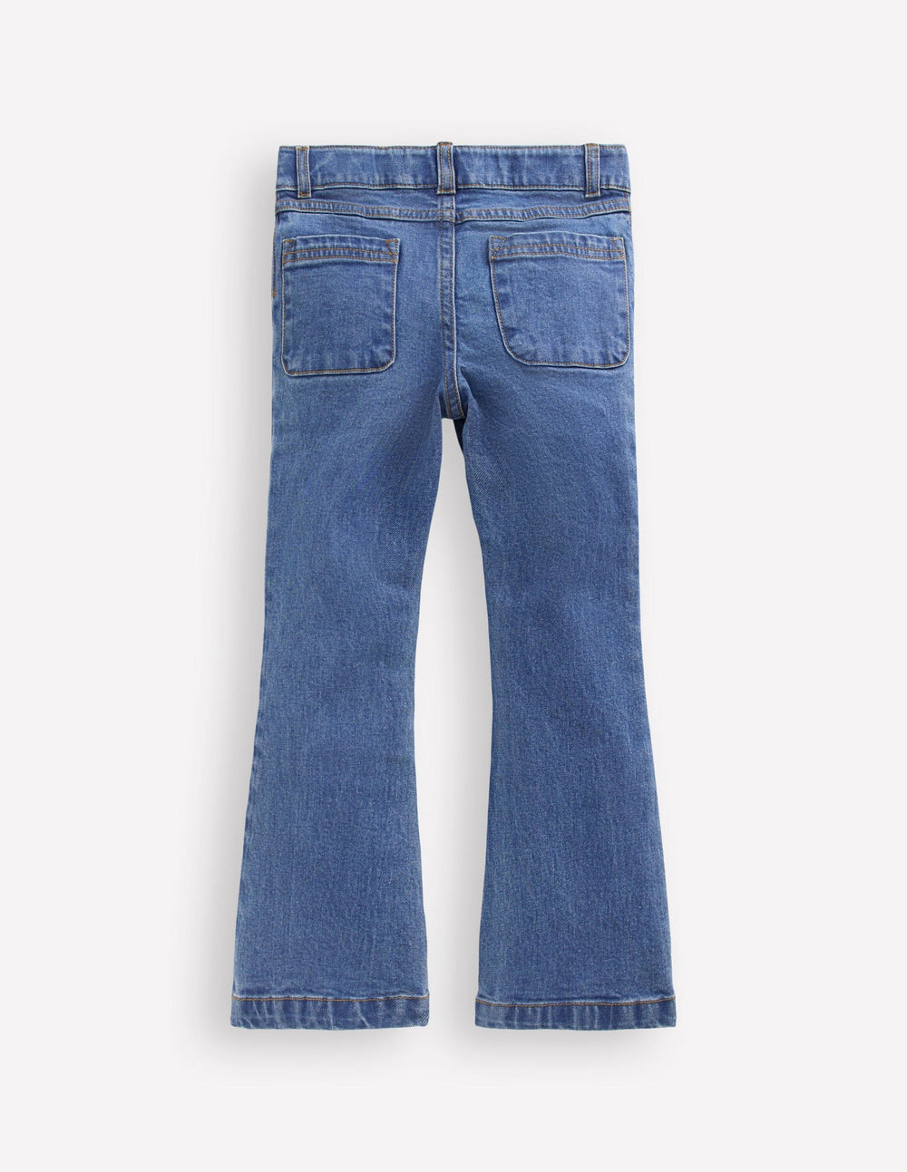 Denim Kick Flare Pants - Denim Hearts