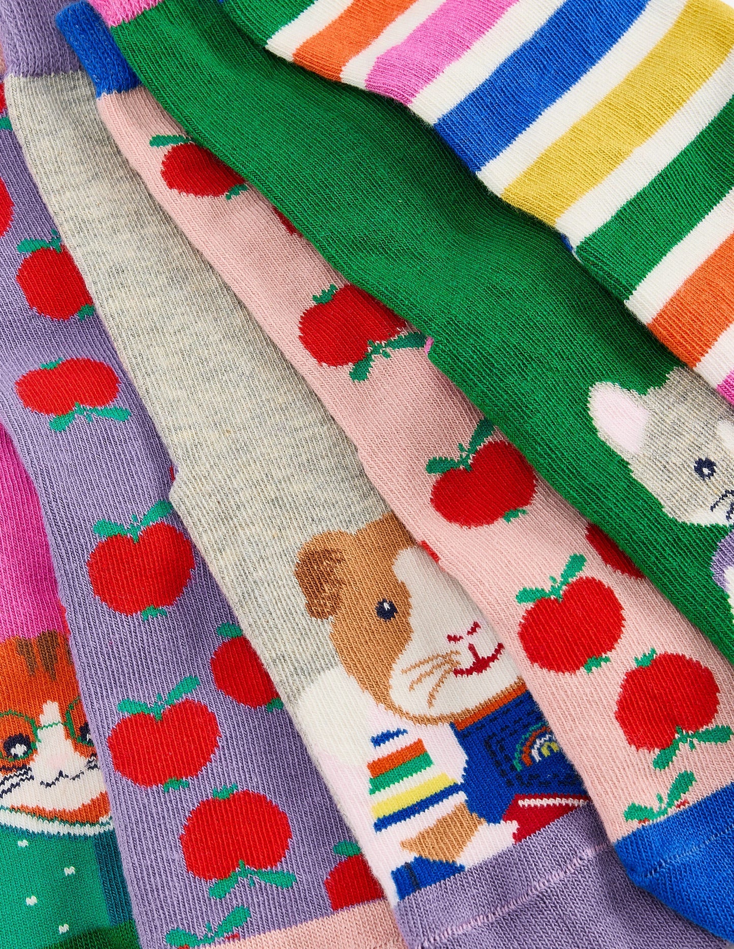 Socks 7 Pack - School Animals